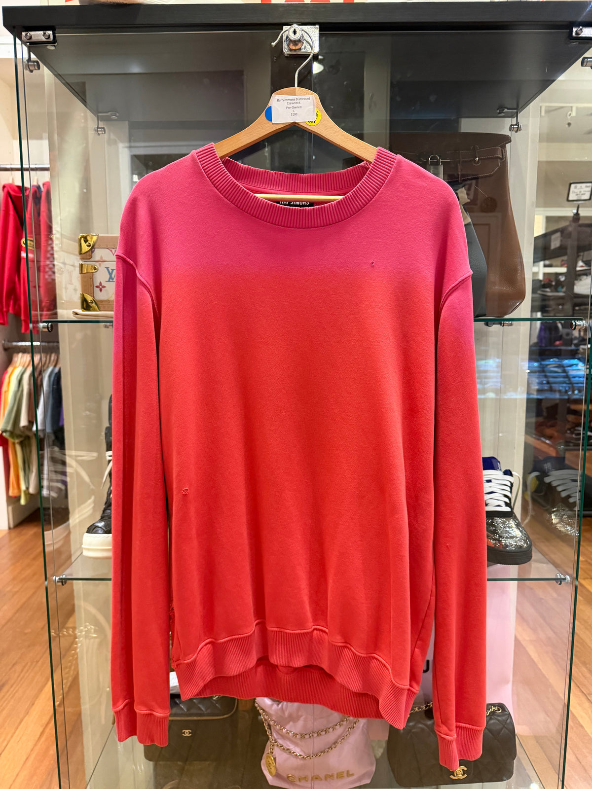 Raf Simmons Distressed
Crewneck