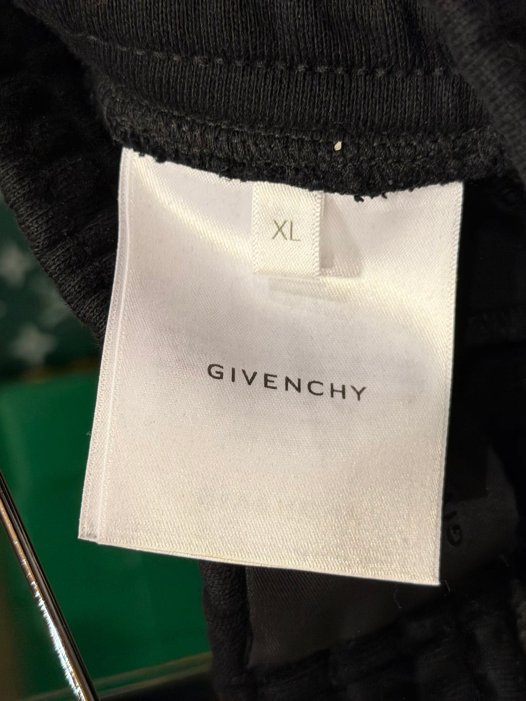 Givenchy Spellout Print Sweatpants - Black