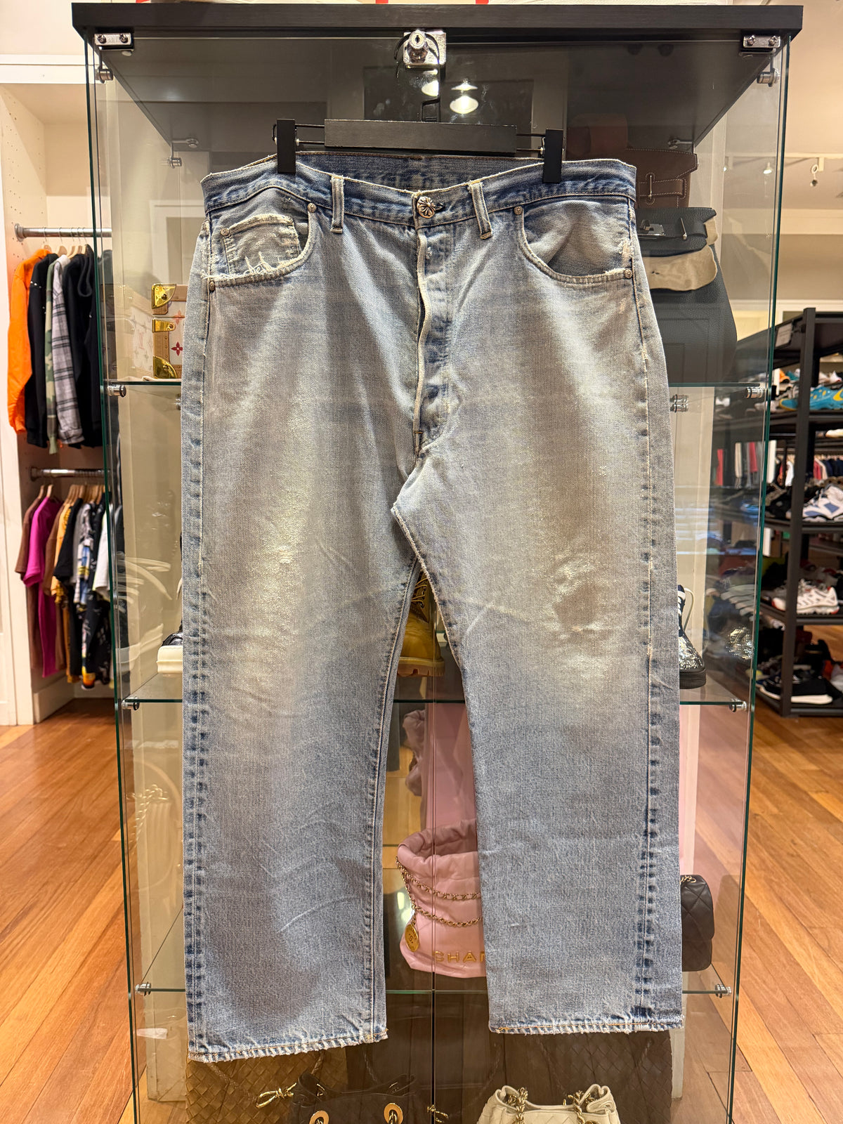Chrome Hearts Red Tab Levi’s