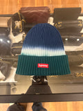 Supreme Overdyed Beanie - Teal Tie Dye