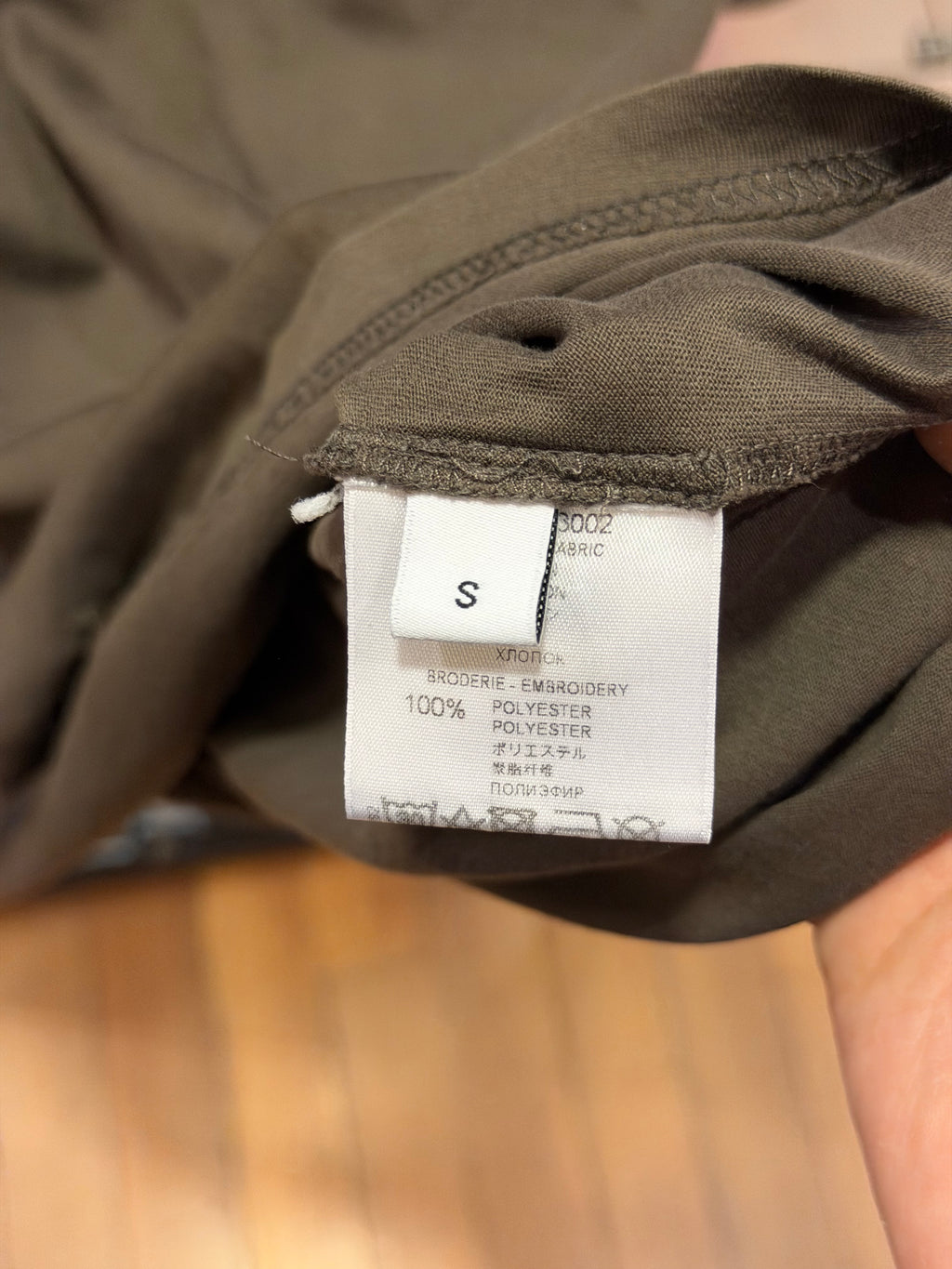 Givenchy Embroidered Logo Tee - Charcoal Grey