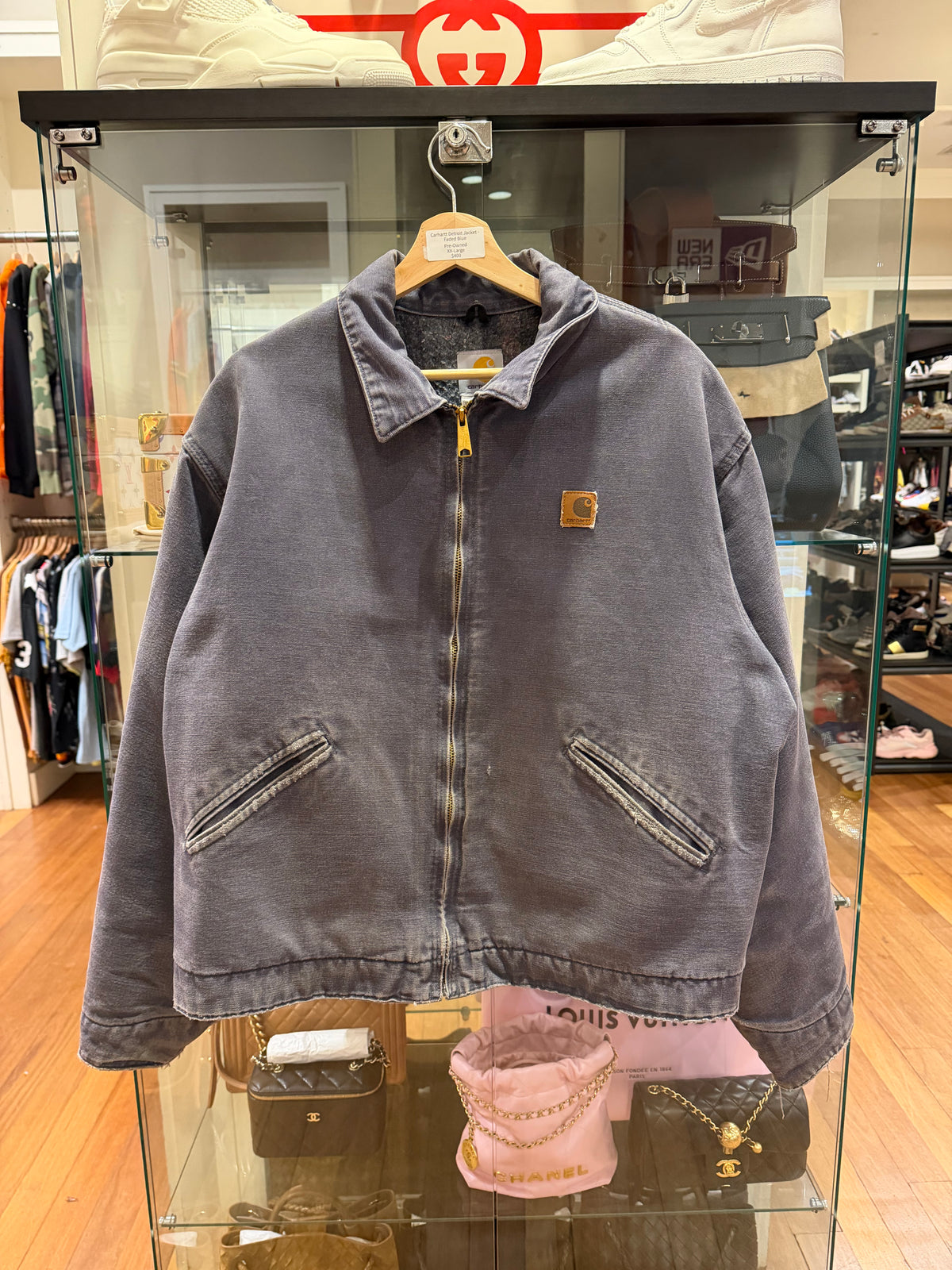Carhartt Detroit Jacket -
Faded Blue