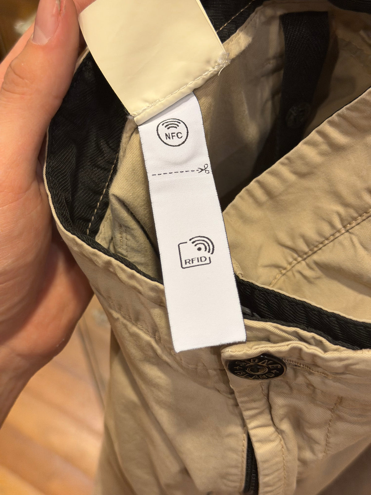 Stone Island Cargo Pants - Beige