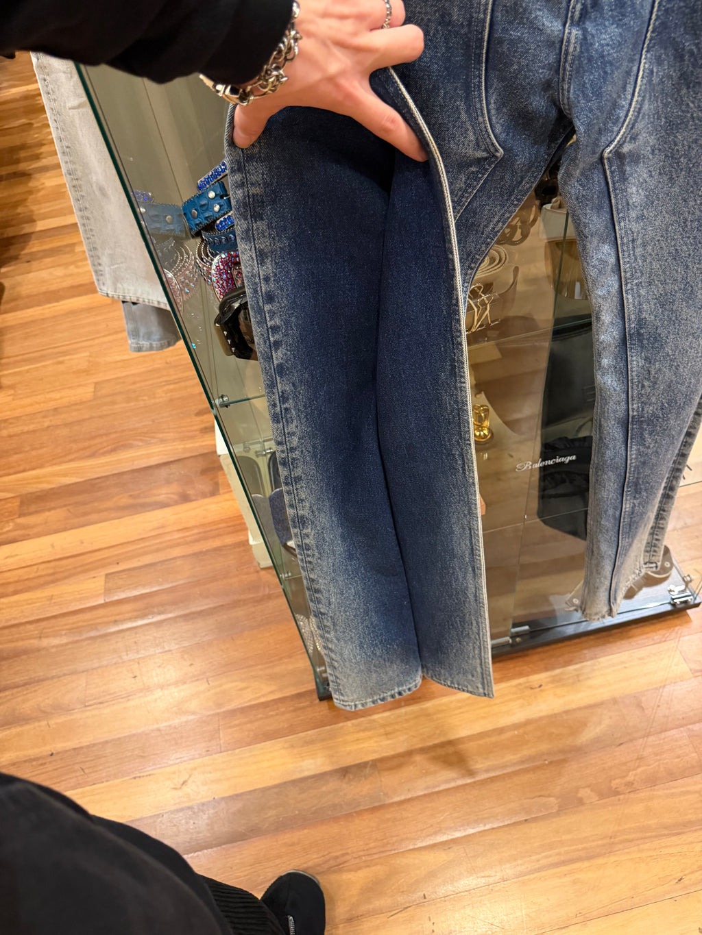 Y Project Stonewash XL Pocket Pants