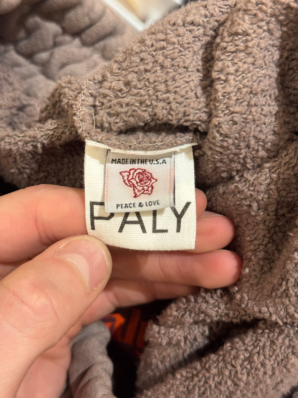 Paly Hollywood Mass Print Sweatpants - Beige