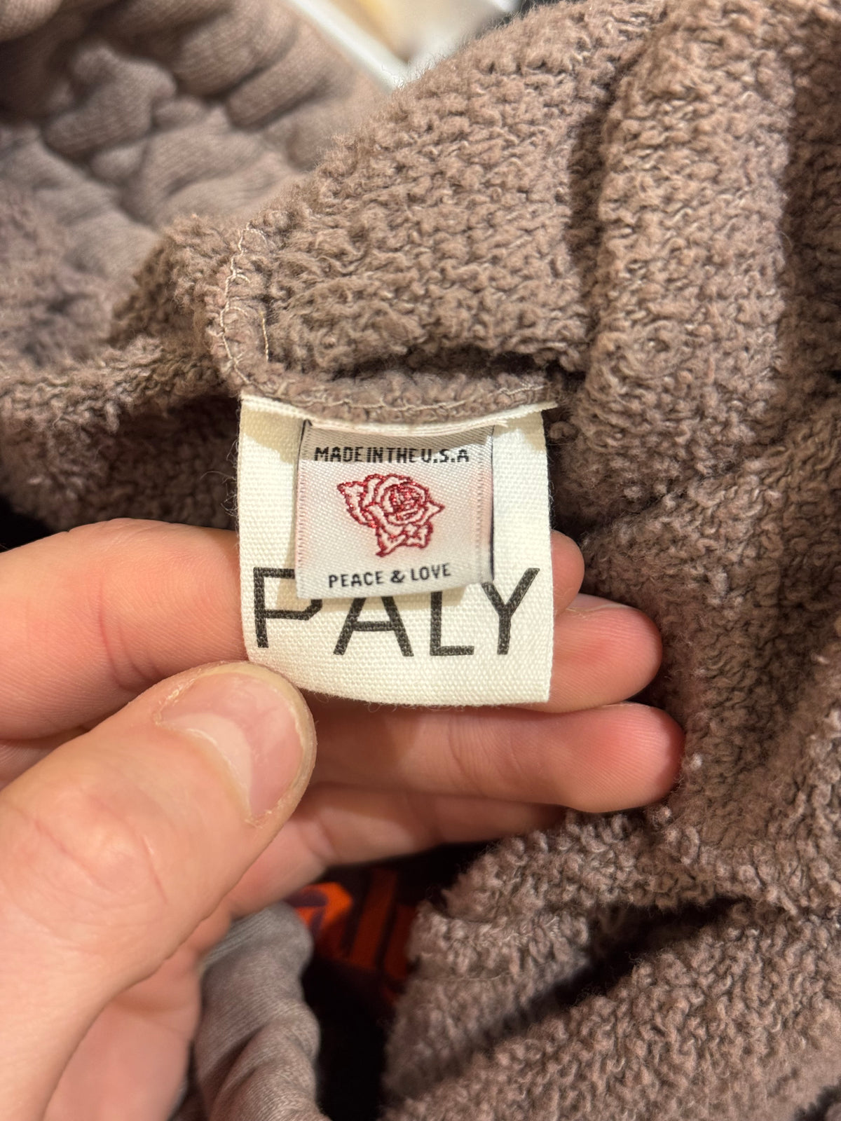 Paly Hollywood Mass Print Sweatpants - Beige