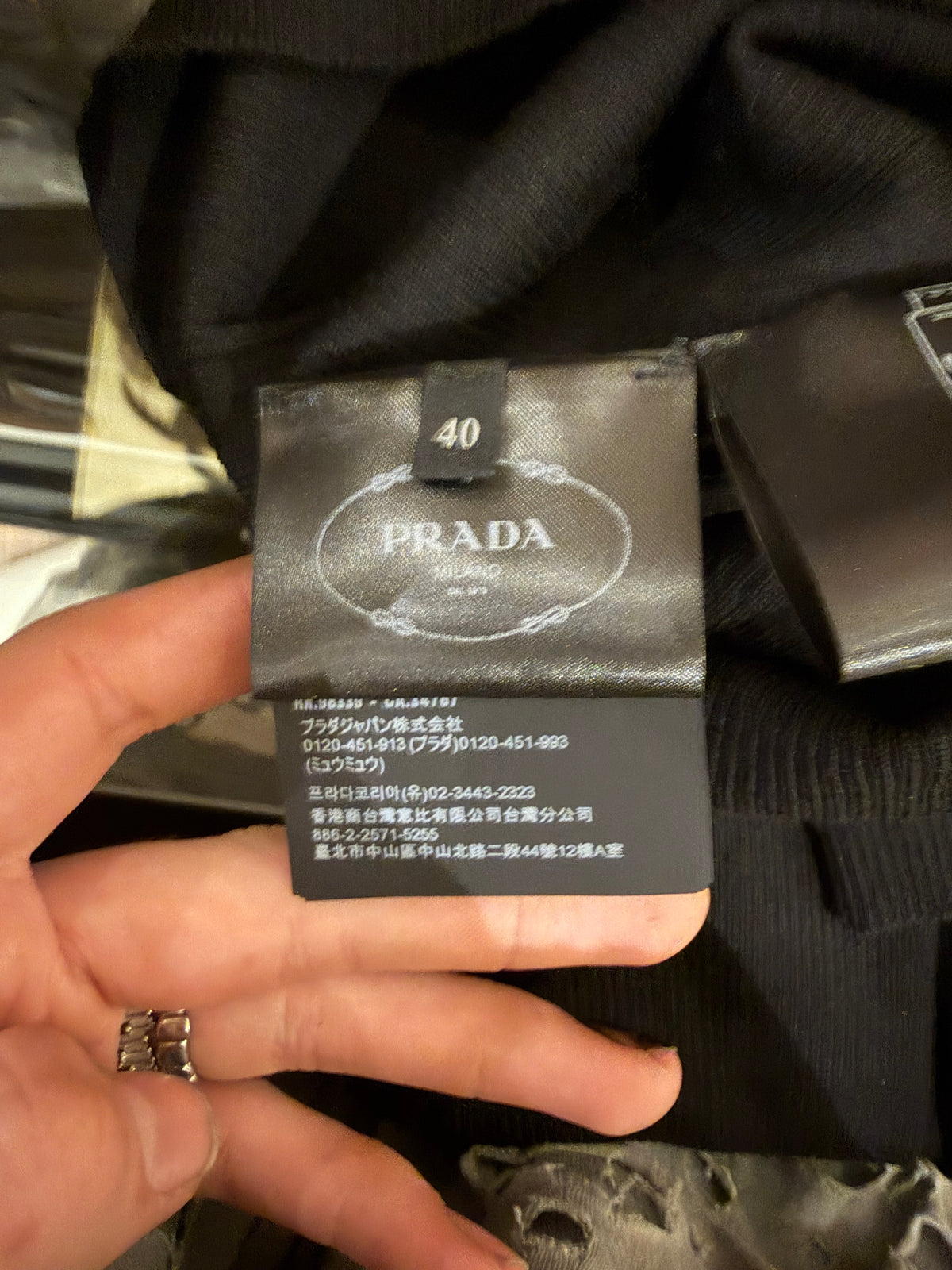 Prada Superfine Wool Cardigan