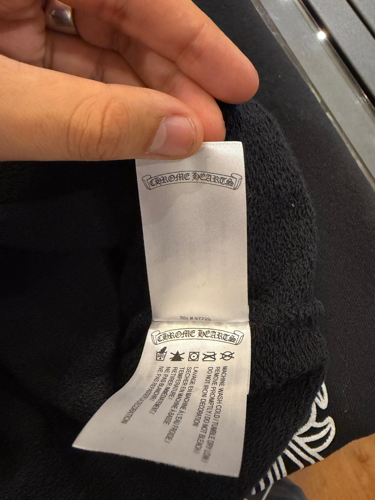 Chrome Hearts x Matty Boy Chomper Crewneck - Black