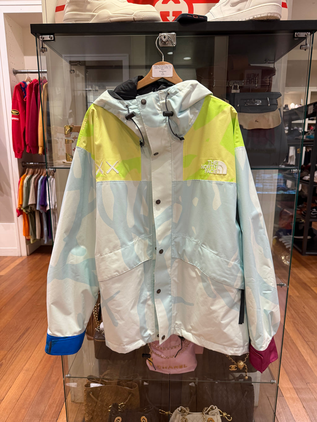 Kaws x The North Face Retro 1986 Mountain Jacket - Ice Blue