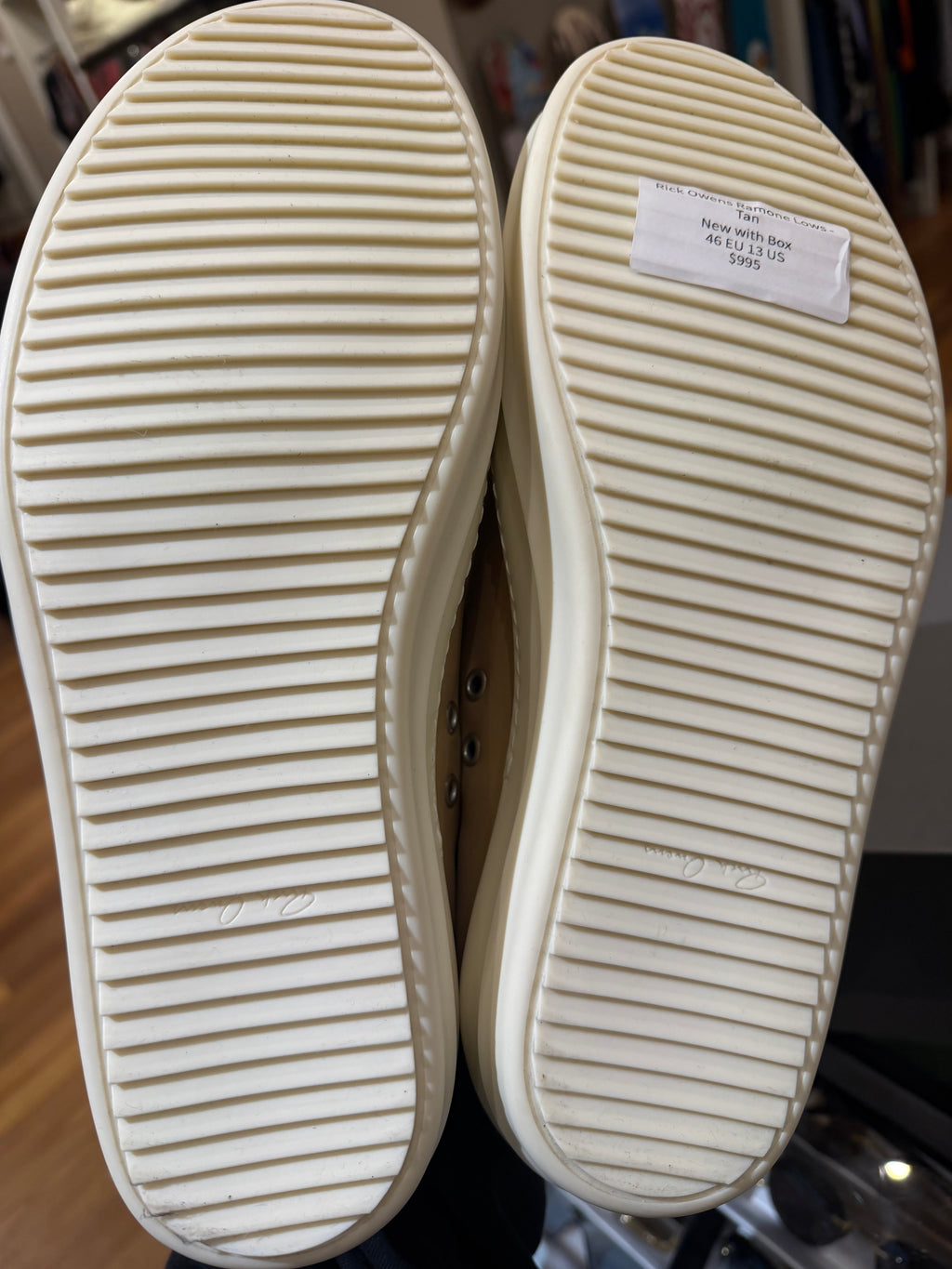 Rick Owens Ramone Low - Tan
