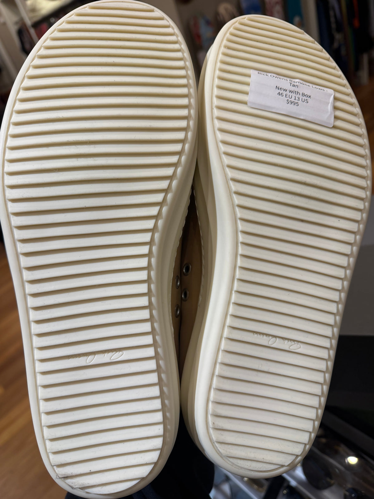 Rick Owens Ramone Low - Tan