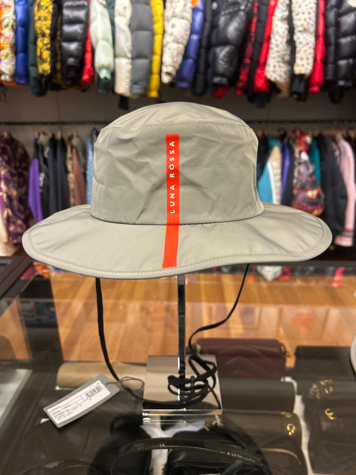 Prada x Luna Rossa Bucket Hat - Light Grey