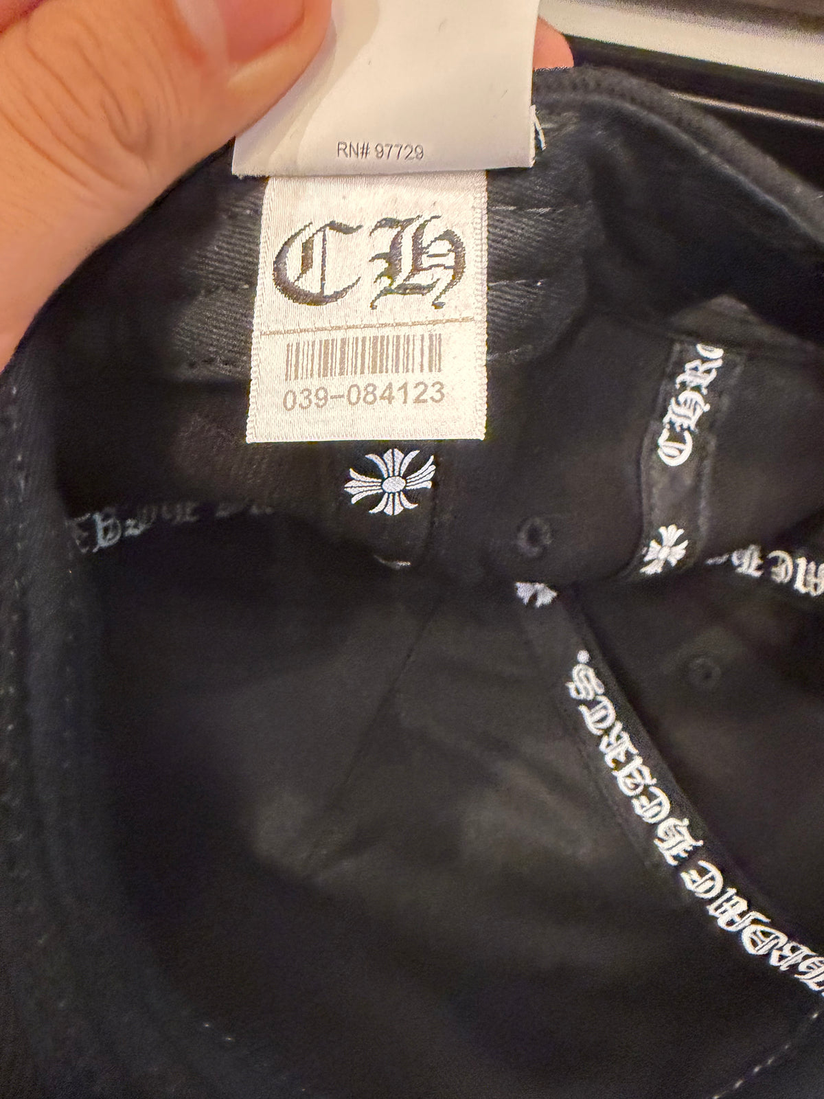 Chrome Hearts Horseshoe Baseball Hat