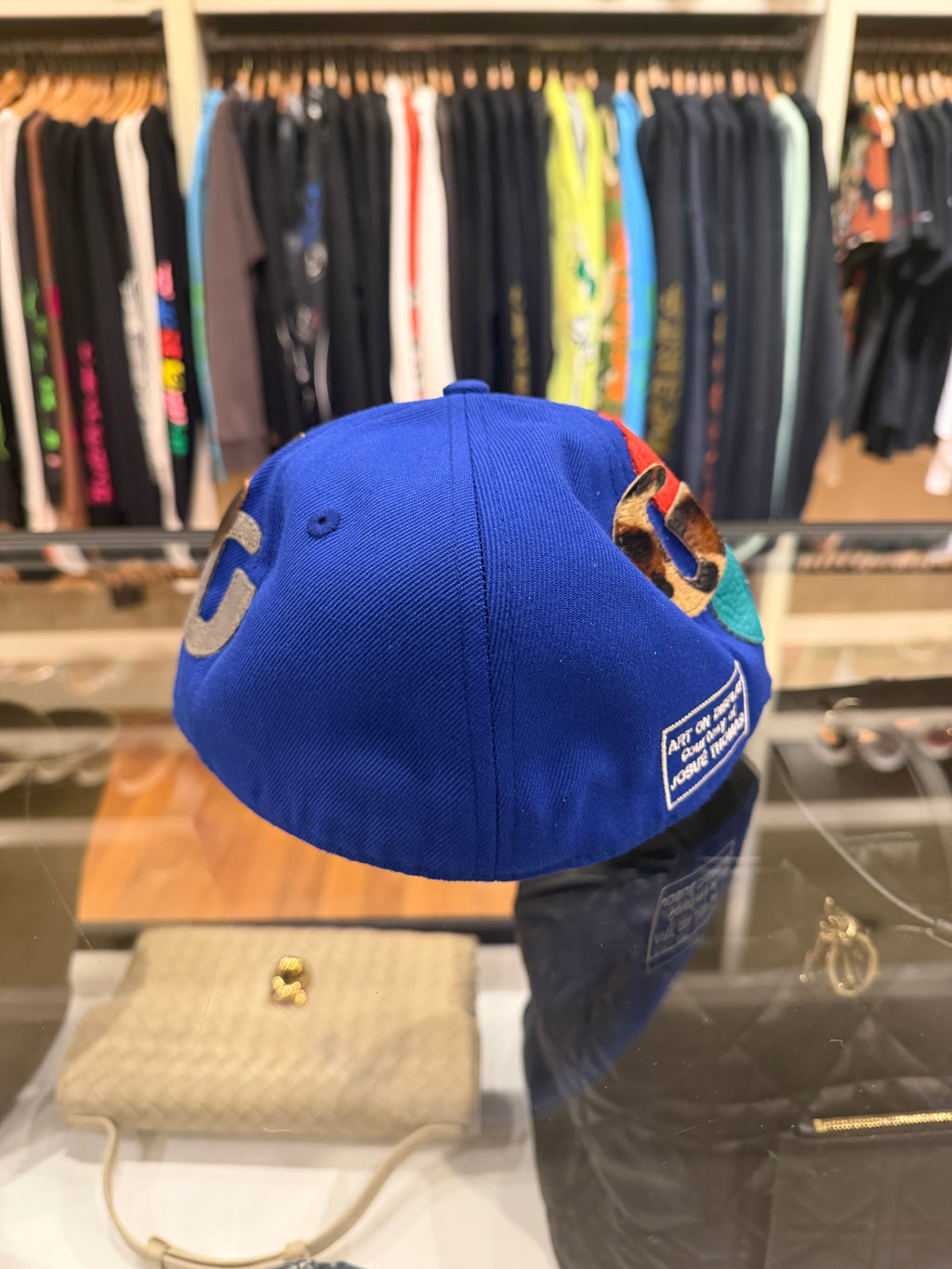 Gallery Dept Leather G Patch Hat - Blue
