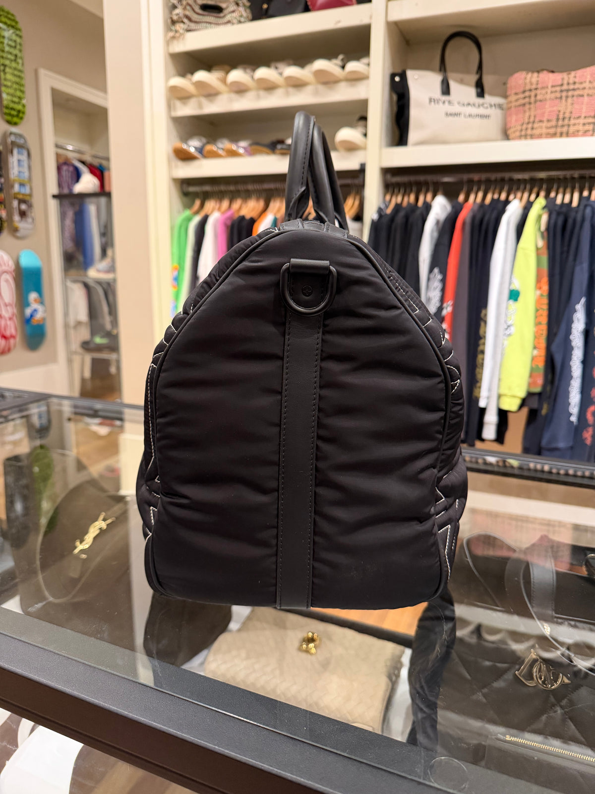Louis Vuitton Keepall Bandoulière 50 Snow Capsule Collection Duffle Bag