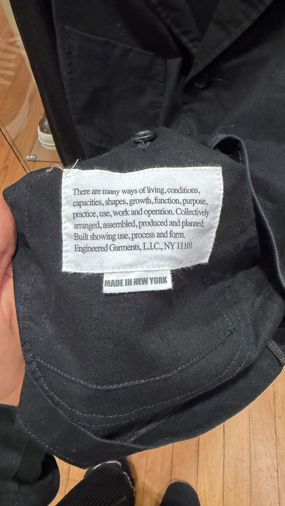 Engineered Garments Bedford Jacket - Black