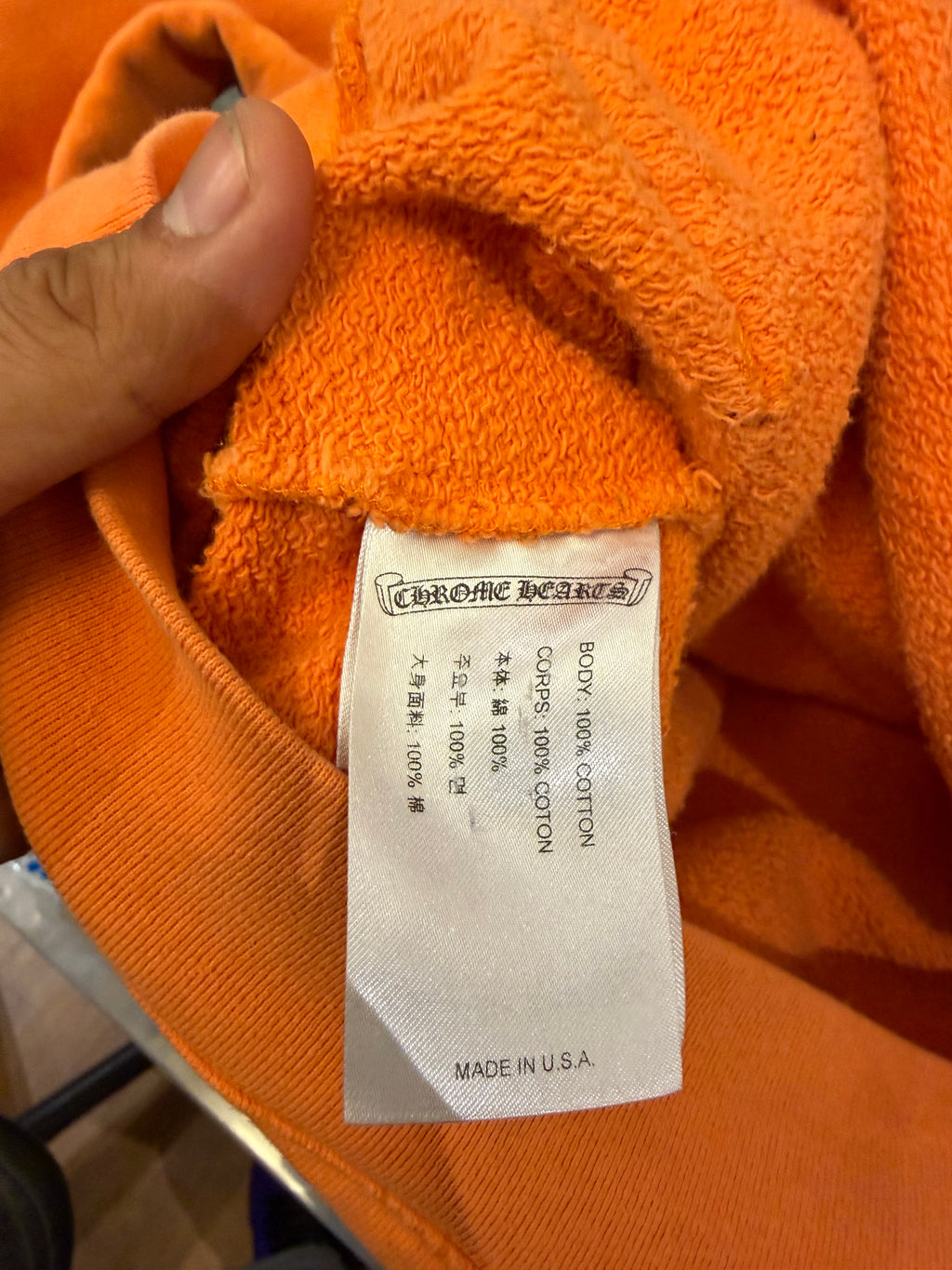 Chrome Hearts Matty Boy
'Link & Build' Hoodie - Orange
