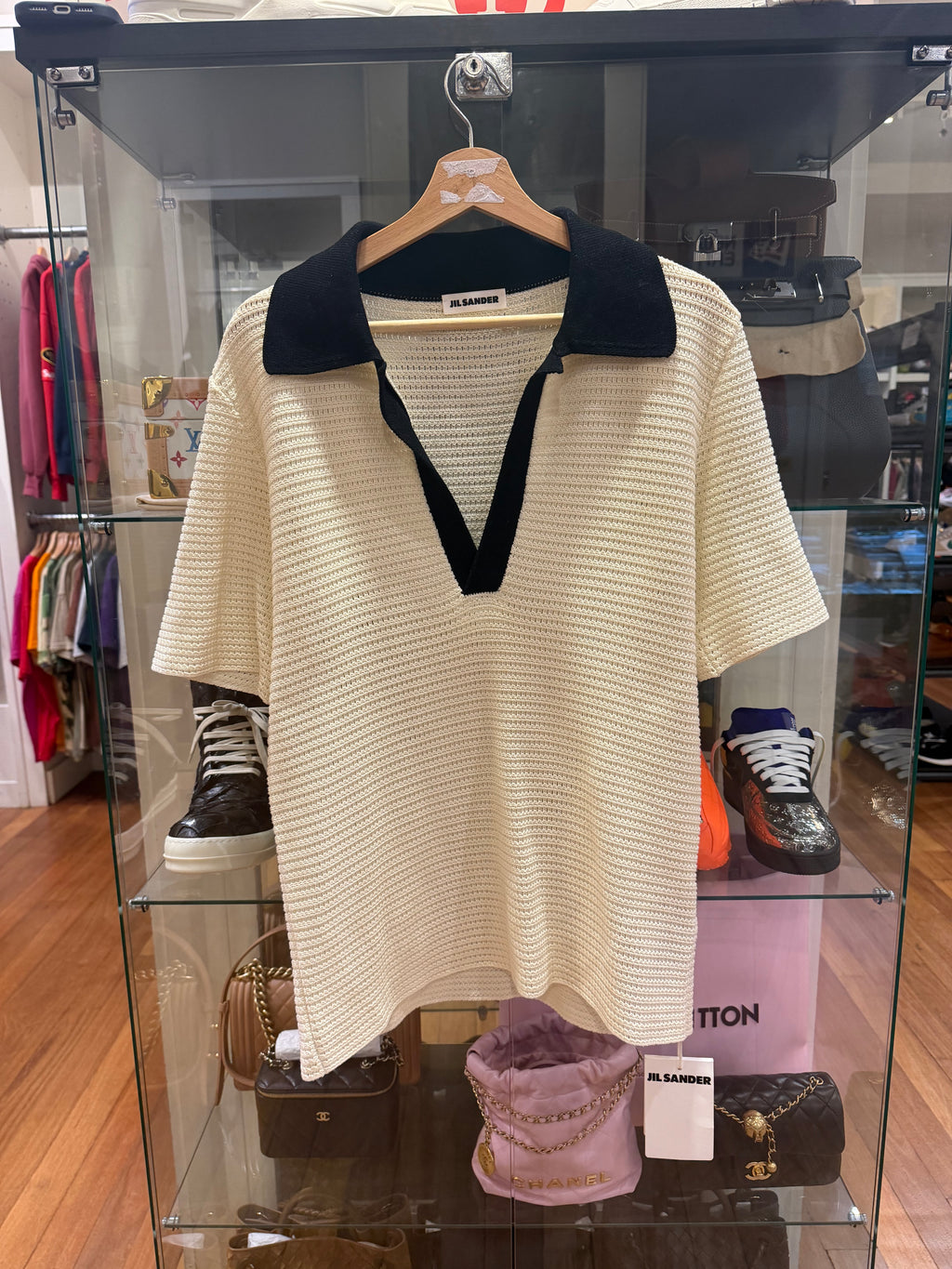 Jill Sanders Knitted Polo Shirt - White