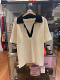 Jill Sanders Knitted Polo Shirt - White