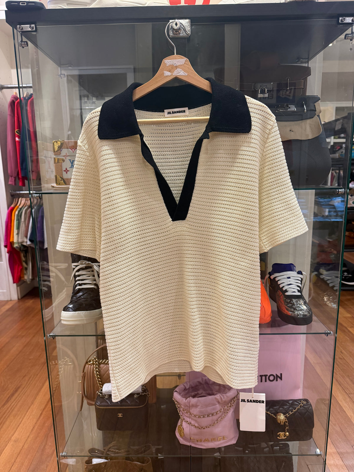 Jill Sanders Knitted Polo Shirt - White