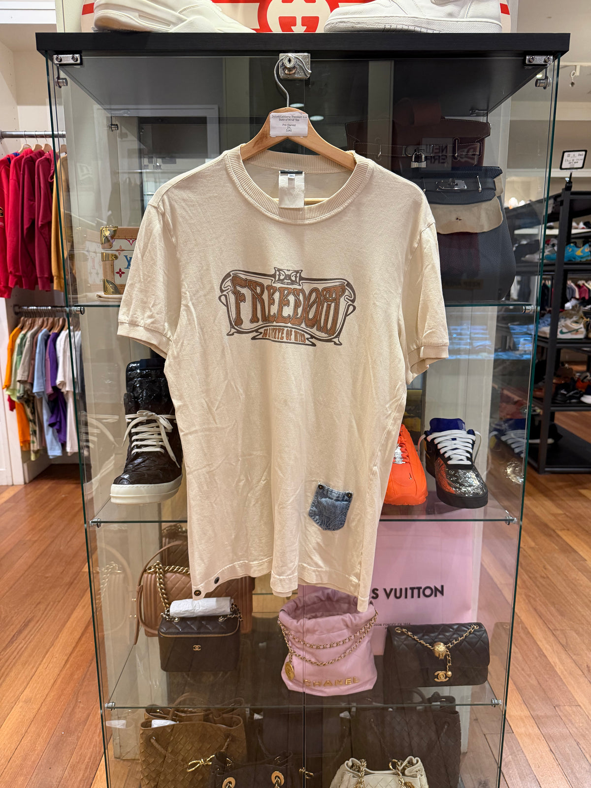 Dolce & Gabbana 'Freedom is a
State of Mind' Tee