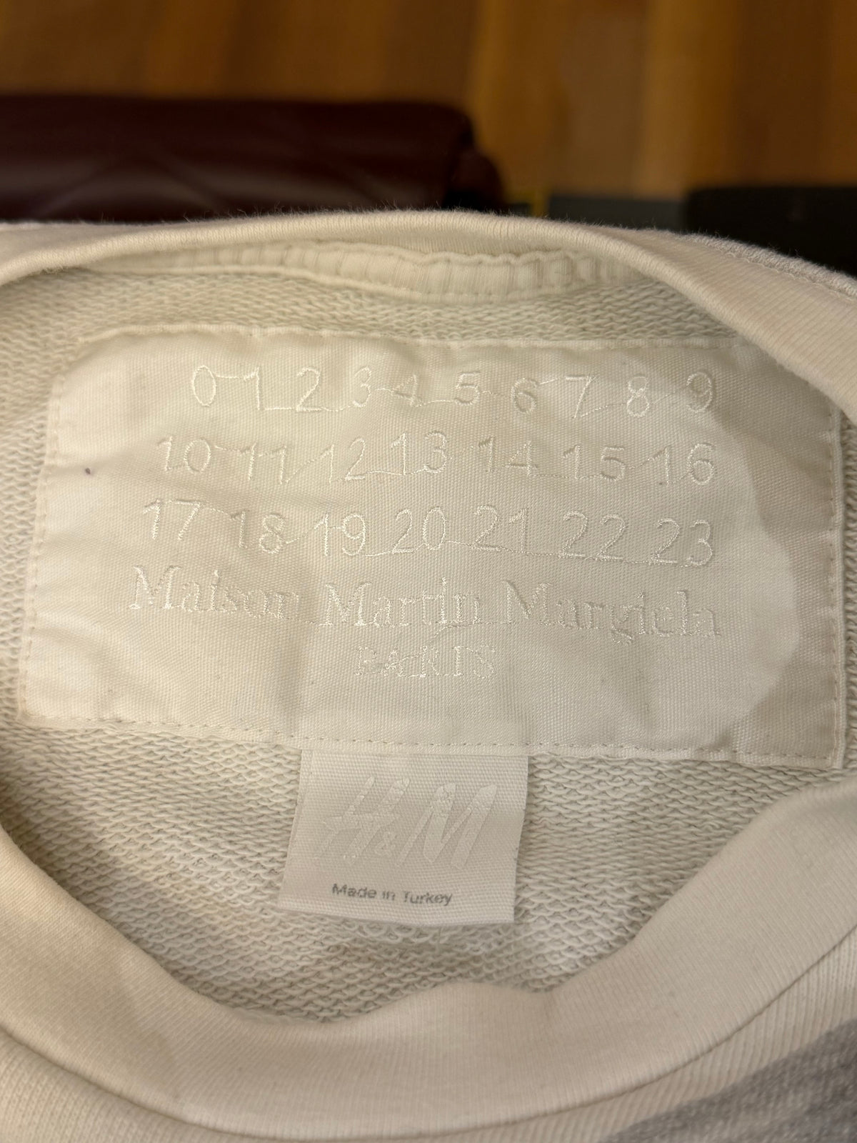 Maison Margiela x H&M
Trompe L'Oeil Shirt Sweater