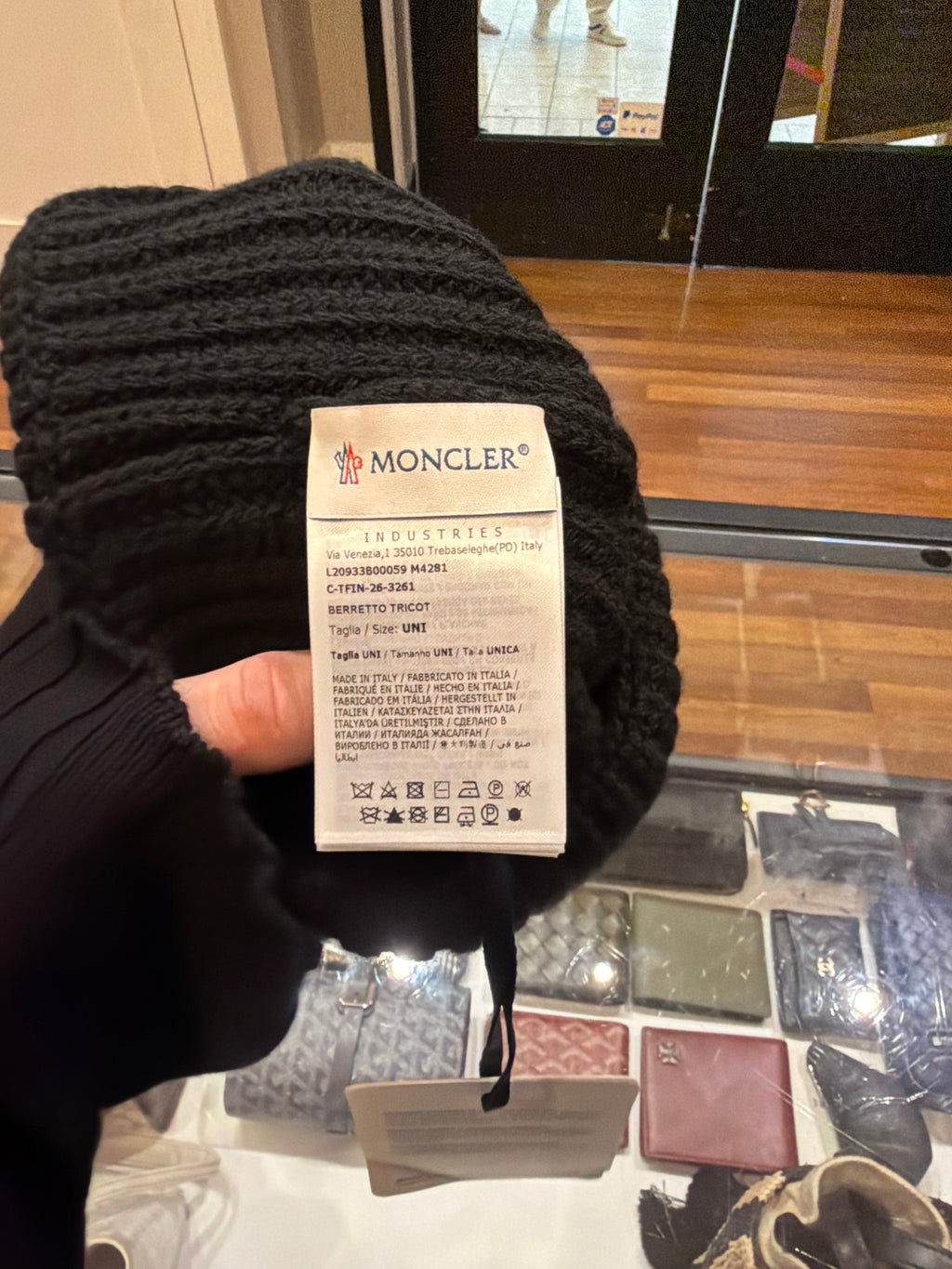 Moncler Beanie - Black