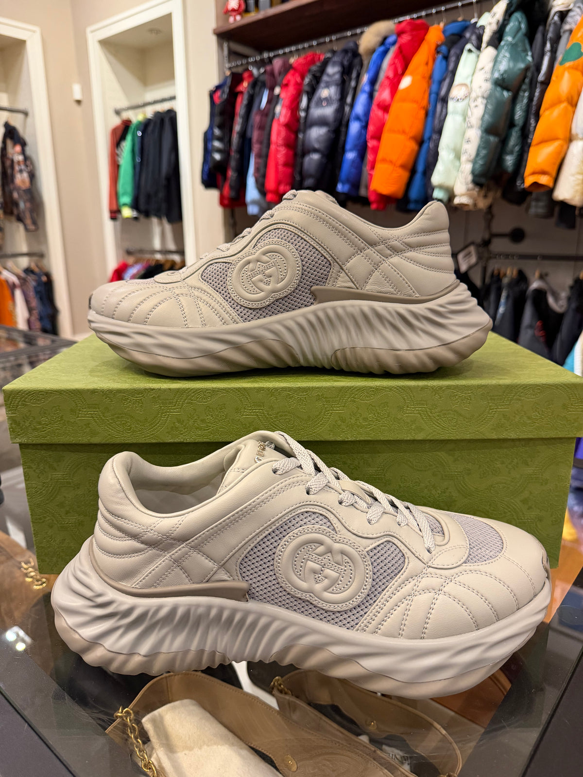 Gucci Ripple Sneaker - Grey