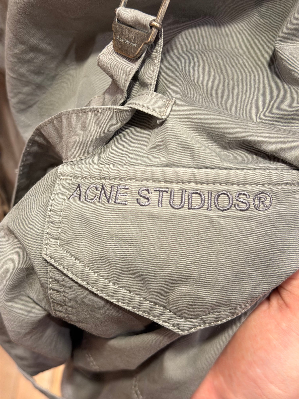 Acne Studios Cargo Joggers - Olive