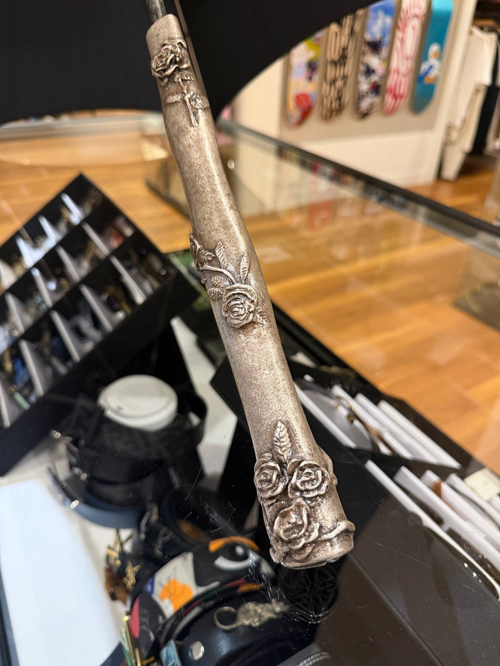 Enfants Riches Deprimes Rose Thorn Handle Umbrella