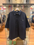 Loewe Anagram Cotton Twill Short Sleeve Button Up
