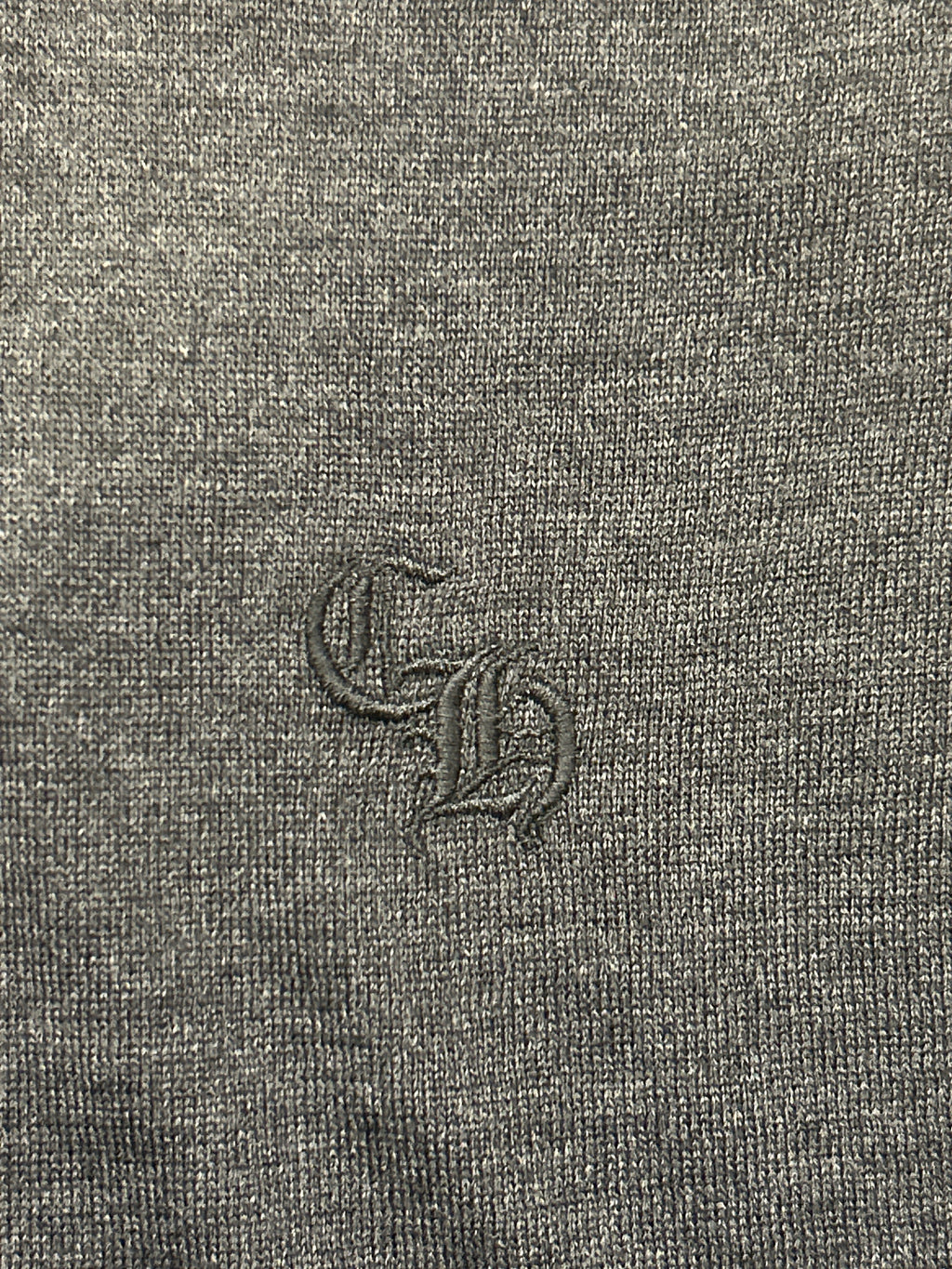 Chrome Hearts Cross Patch Silk Raglan LS Tee