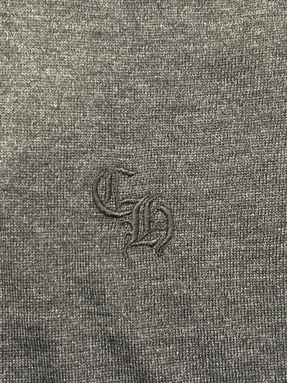 Chrome Hearts Cross Patch Silk Raglan LS Tee