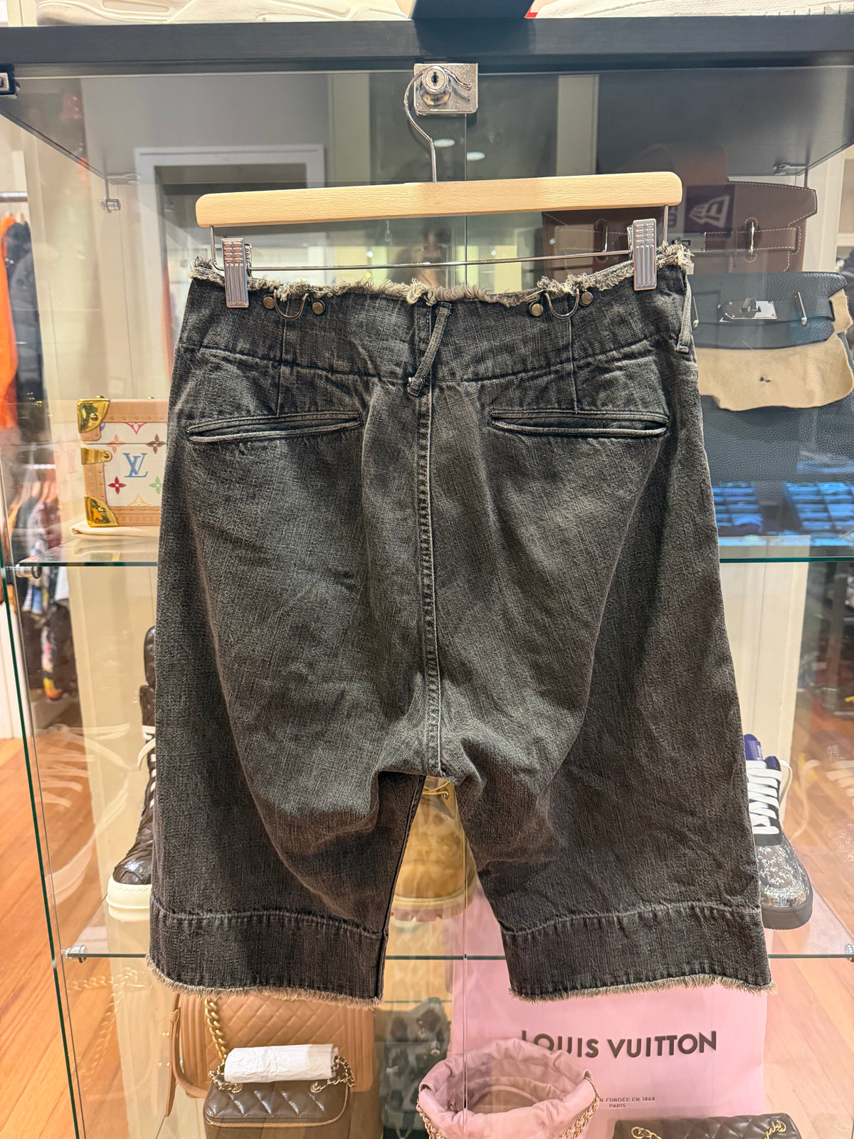 Kapital Jean Shorts - Grey