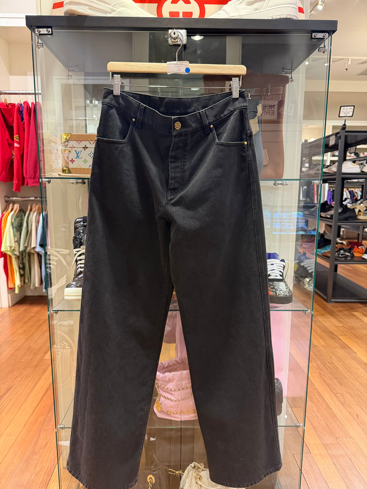 Louis Vuitton Black Denim
Grafitti Jeans