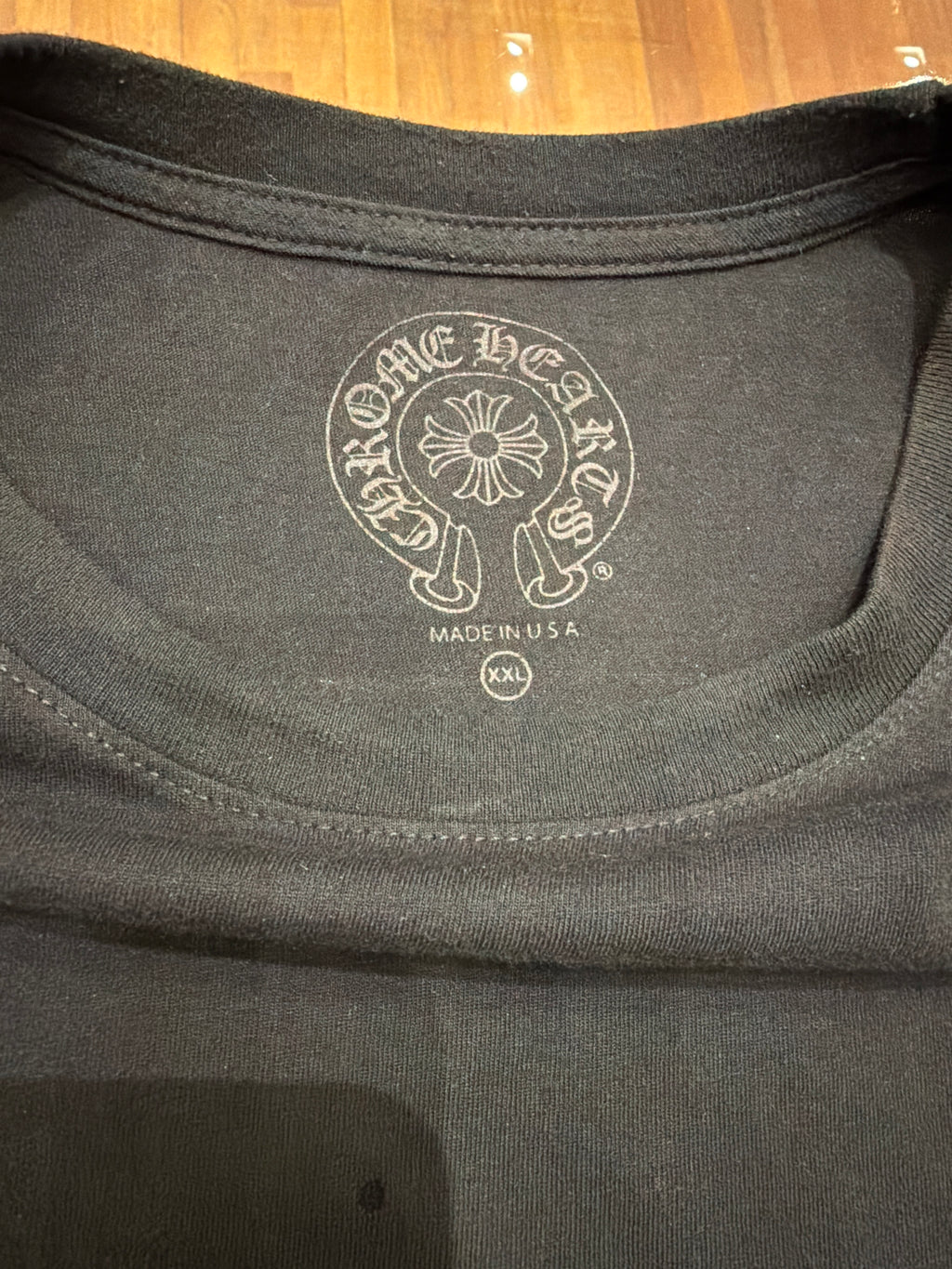 Chrome Hearts Scroll Logo Tee