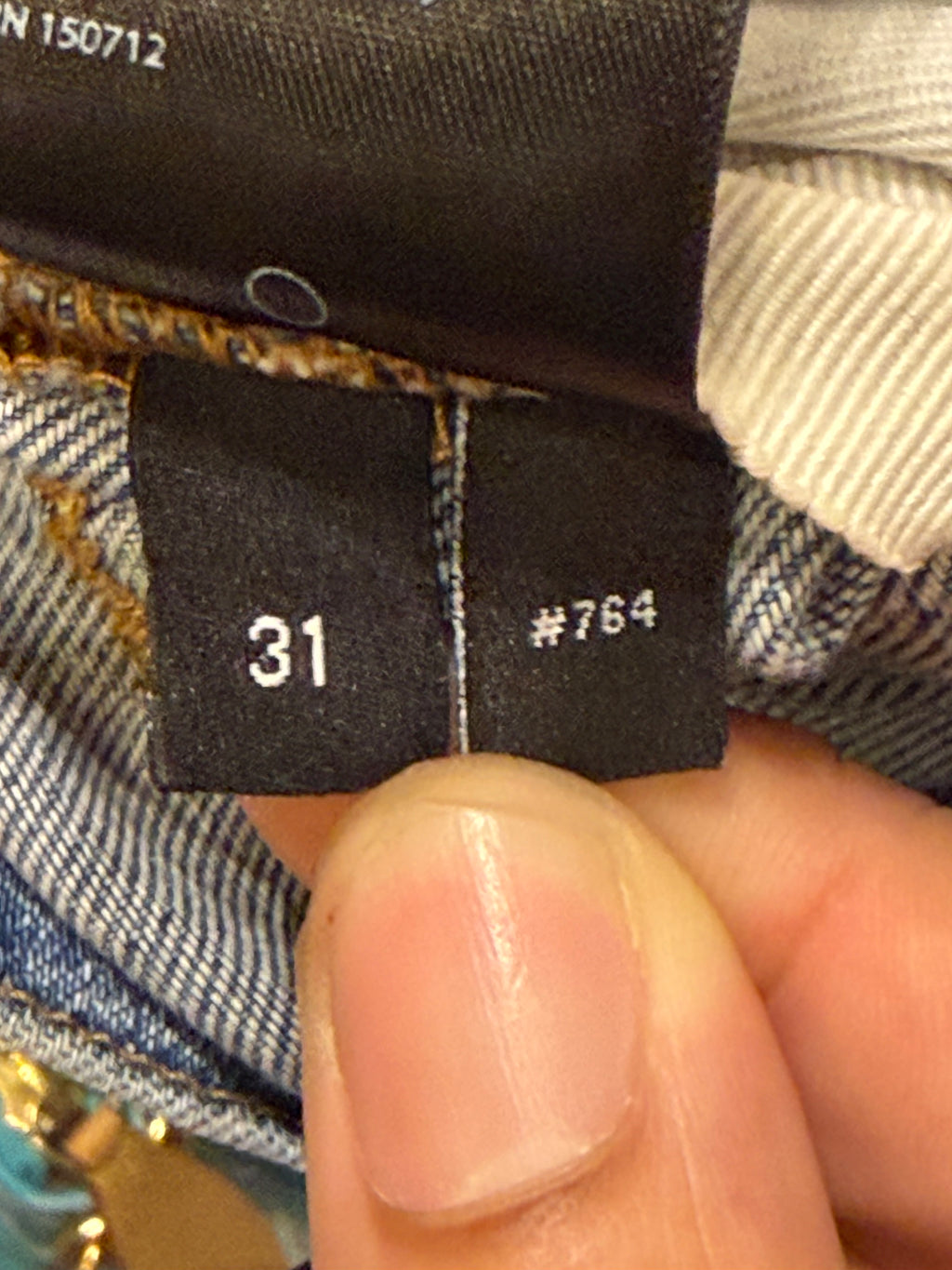 Amiri Rainbow Patch Denim Jeans