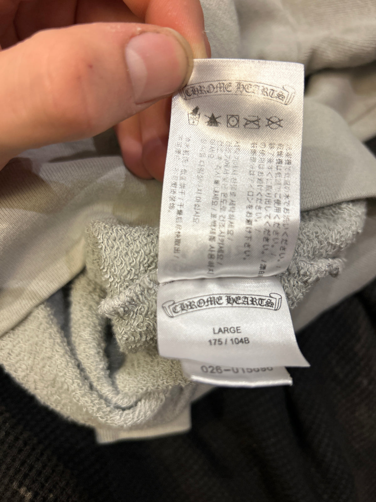 Chrome Hearts x Matty Boy Suggest Crewneck - Grey