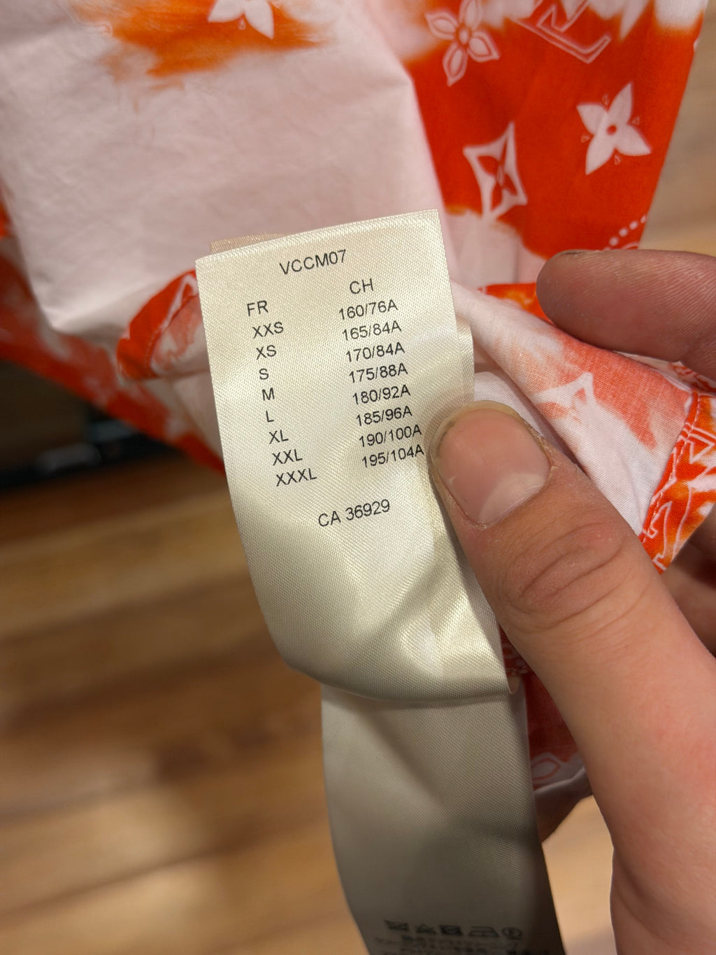 Louis Vuitton Bandana Tie-Dye Shirt - Orange