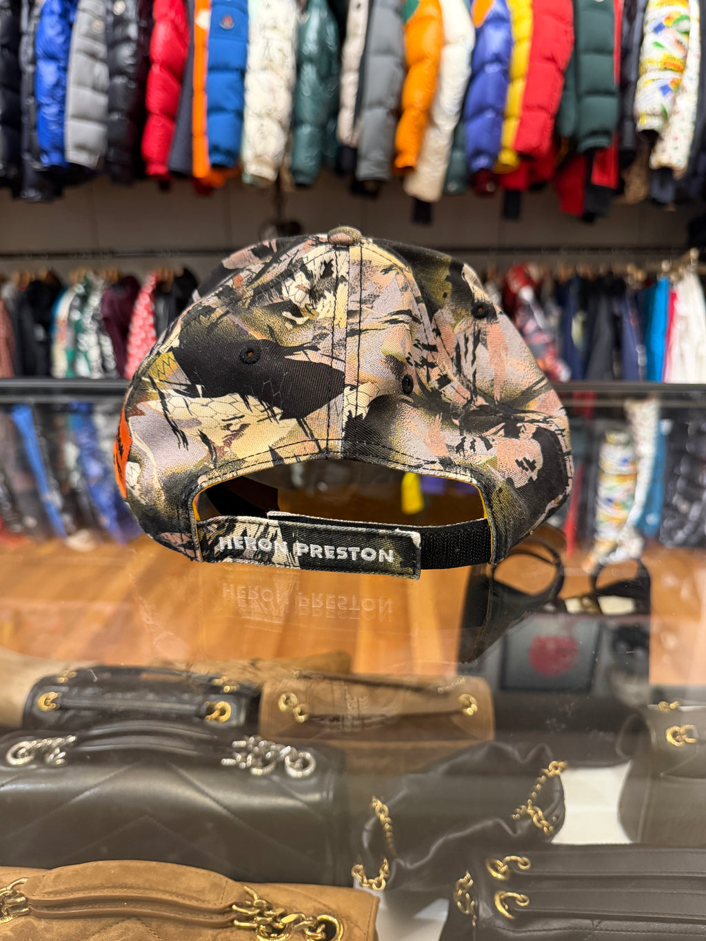 Heron Preston Urban Camo Baseball Cap - Camo