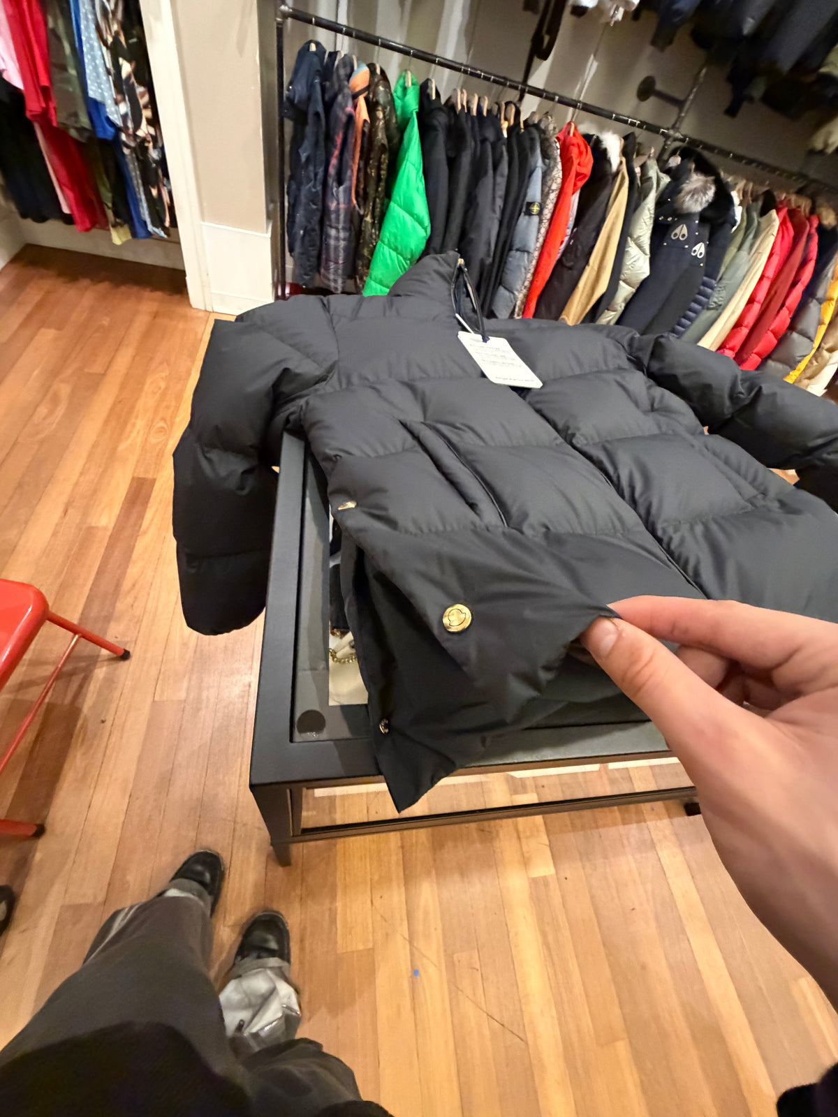 Moncler Vivanresse Giubbotto - Black