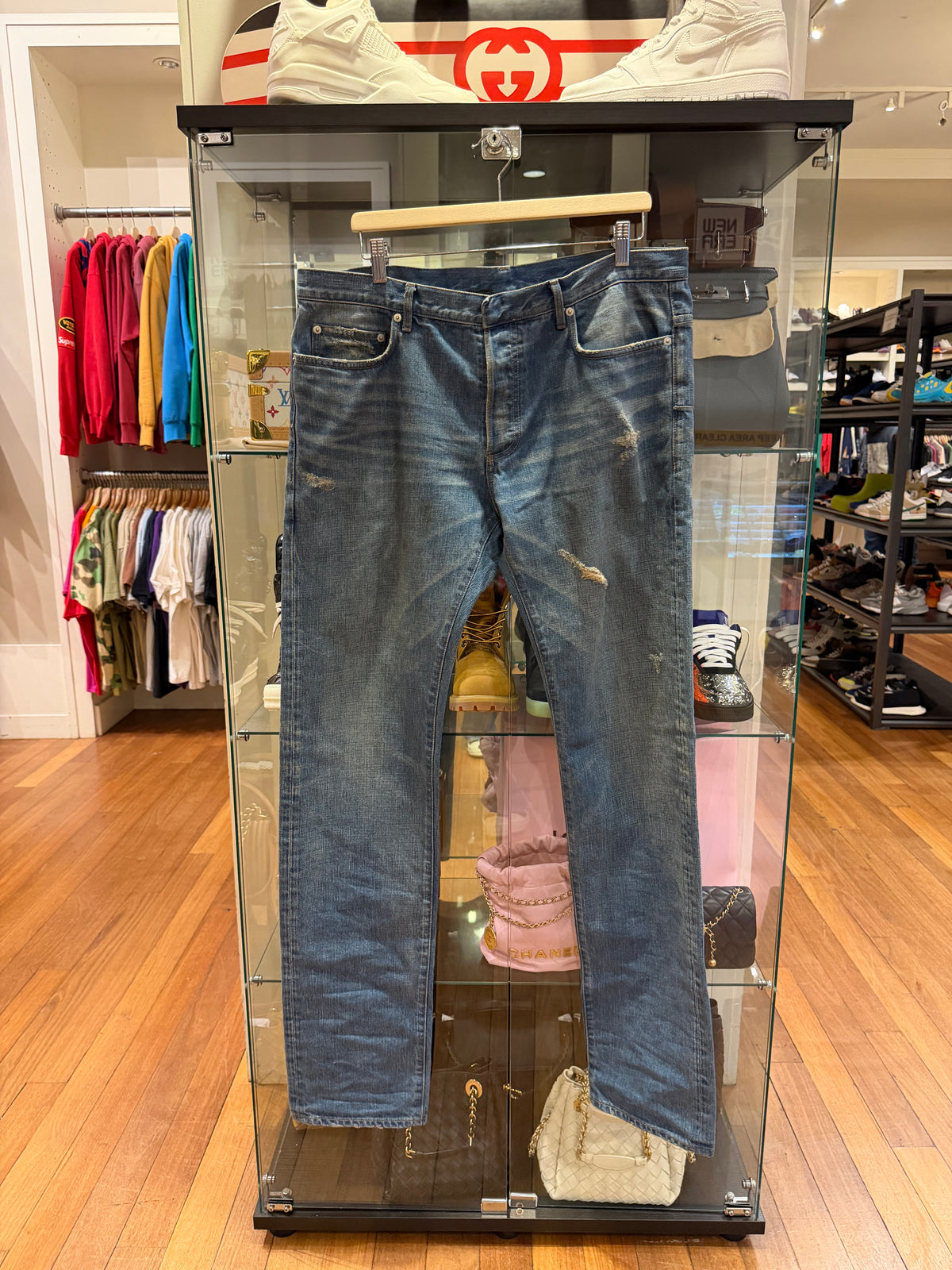 Dior Homme AW11 ‘Trat Quart’ Denim Jeans