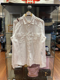 Gucci Military Cotton Dress Button Down Shirt - White