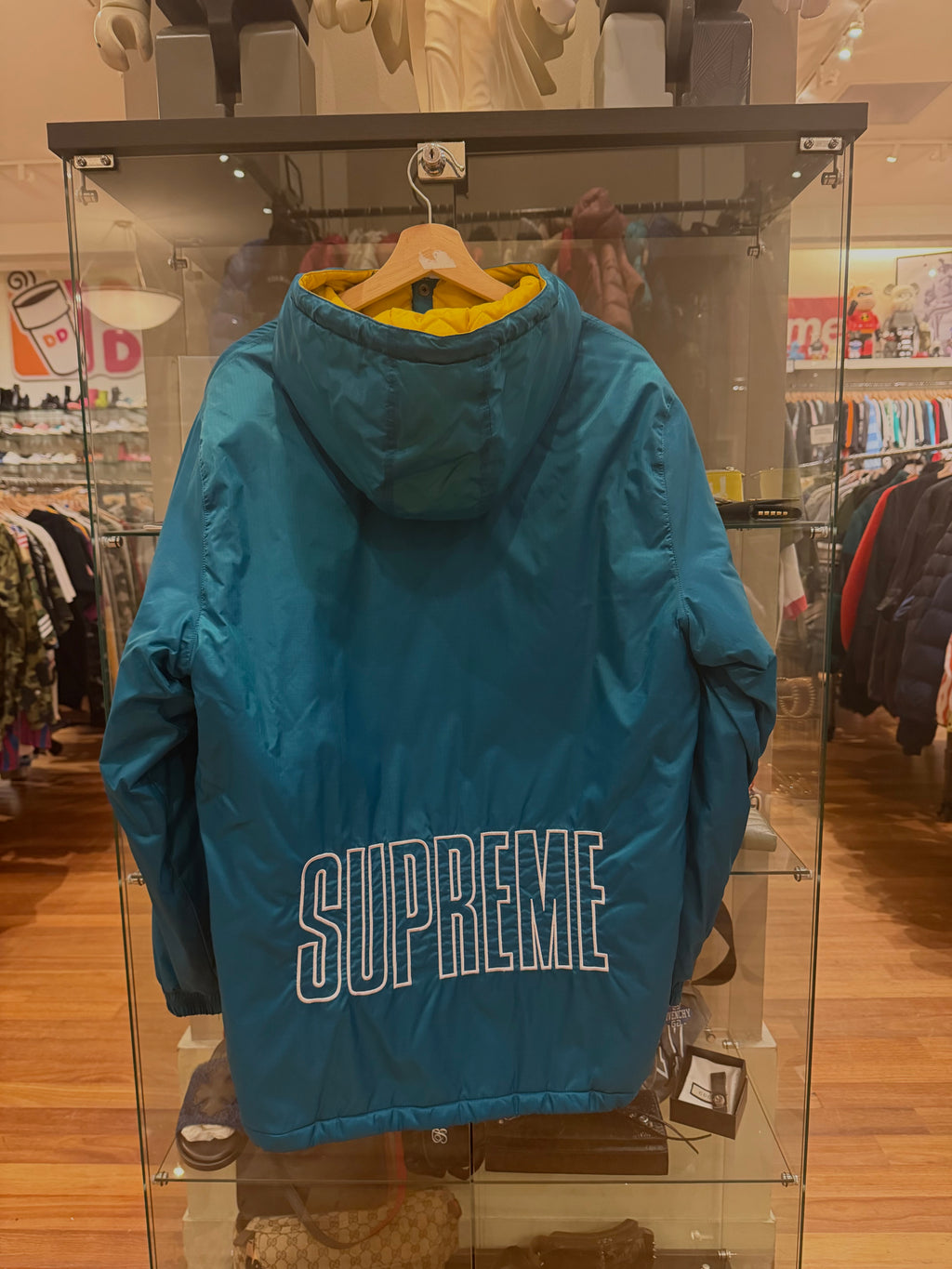 Supreme x Champion Pullover Parka - Teal