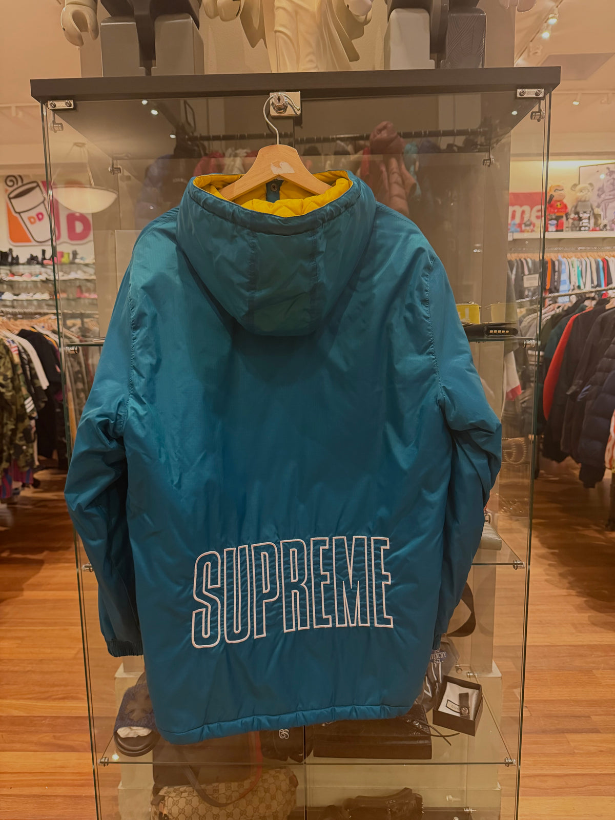 Supreme x Champion Pullover Parka - Teal