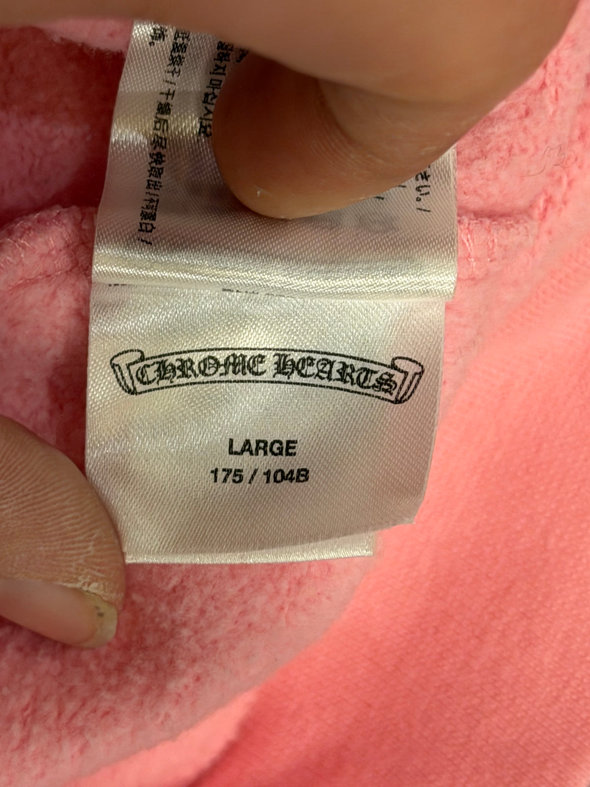 Chrome Hearts Horseshoe Hoodie - Pink