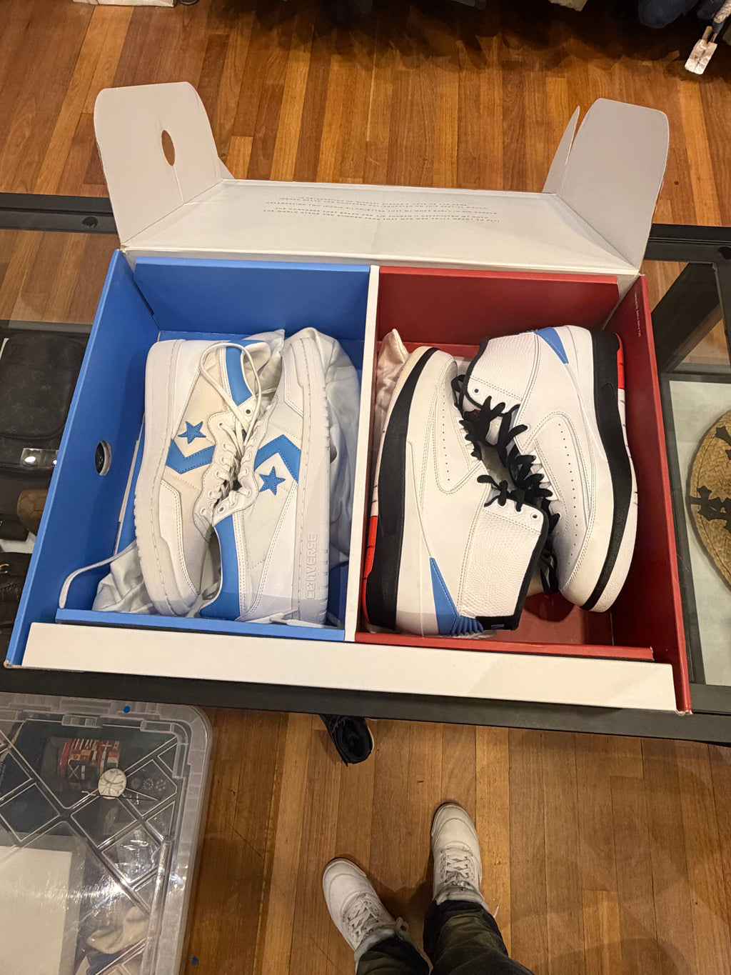 Air Jordan X Converse Alumni Set