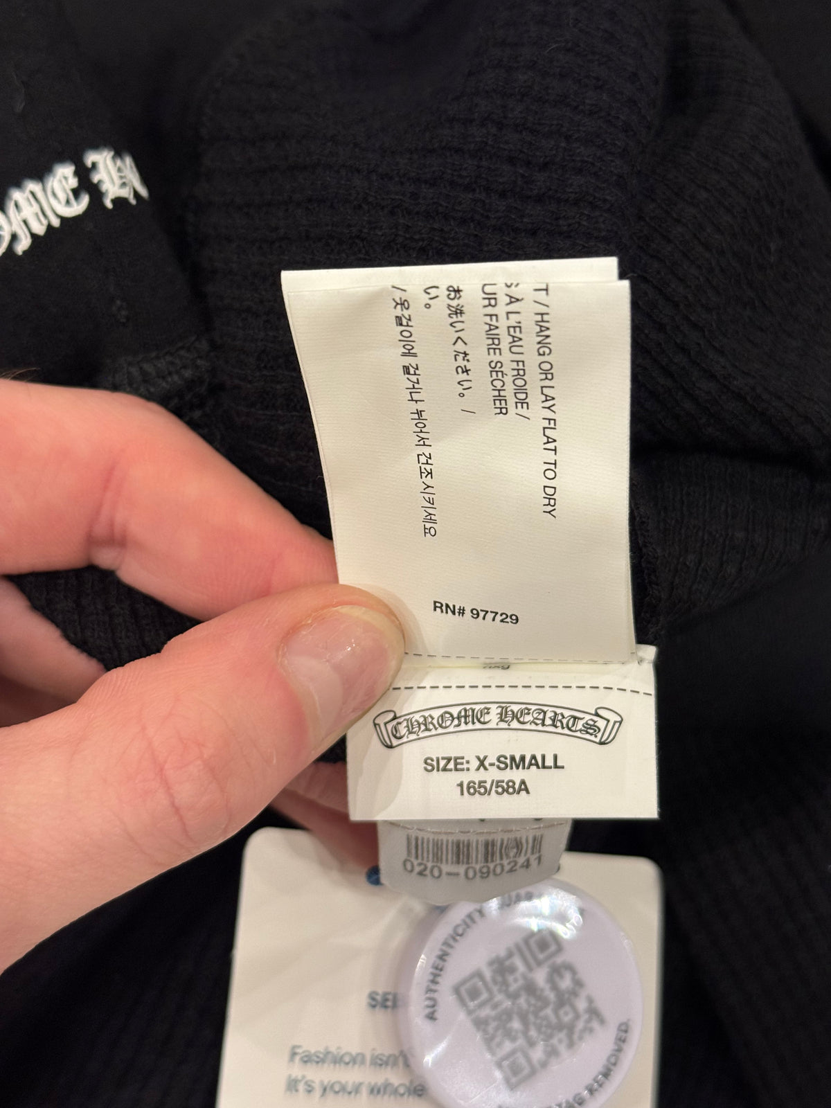Chrome Hearts Matty Boy Nuclear Thermal Pants - Black