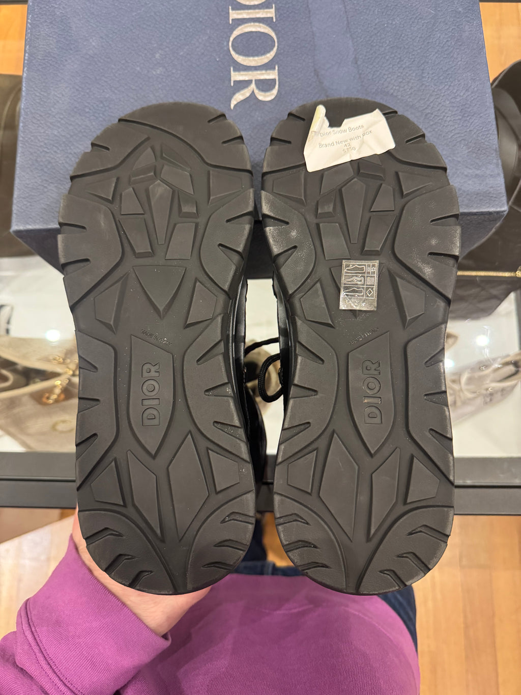 Dior Oblique Snow Boot