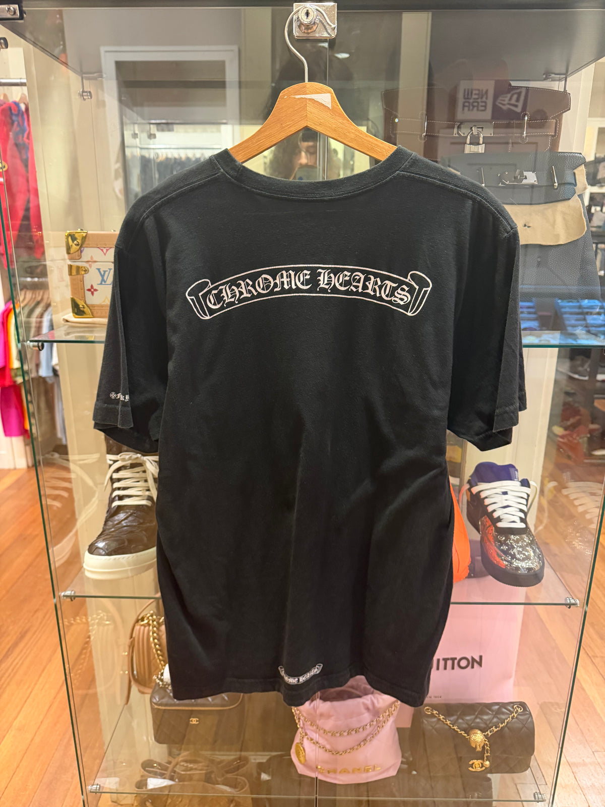 Chrome Hearts Fuck You Scroli-
Black
